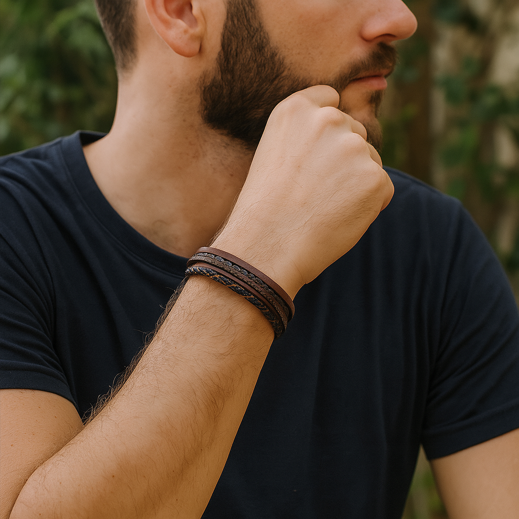 Prestige Vintage - Luxuriöses Lederarmband