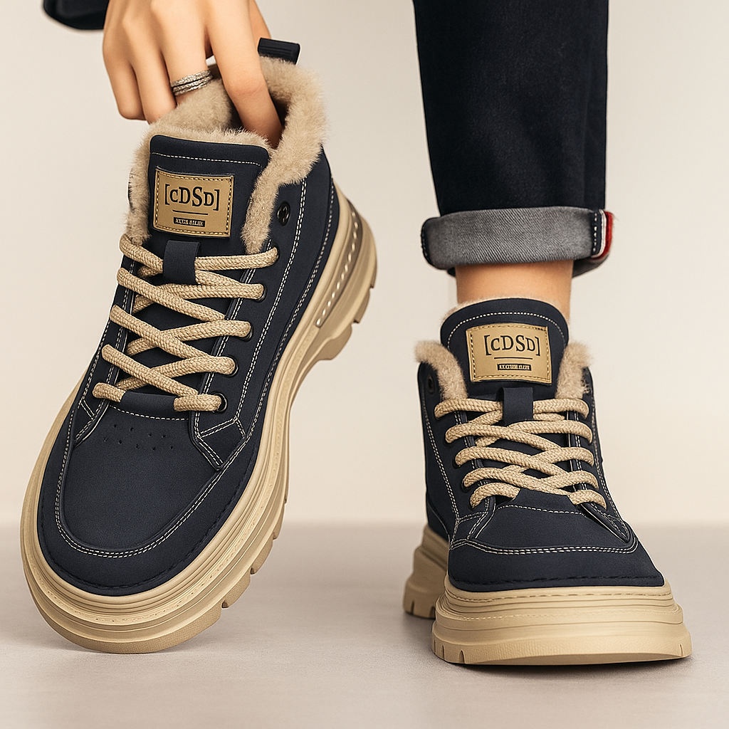 Warme flauschige Innenstiefel für Männer - Jorvik