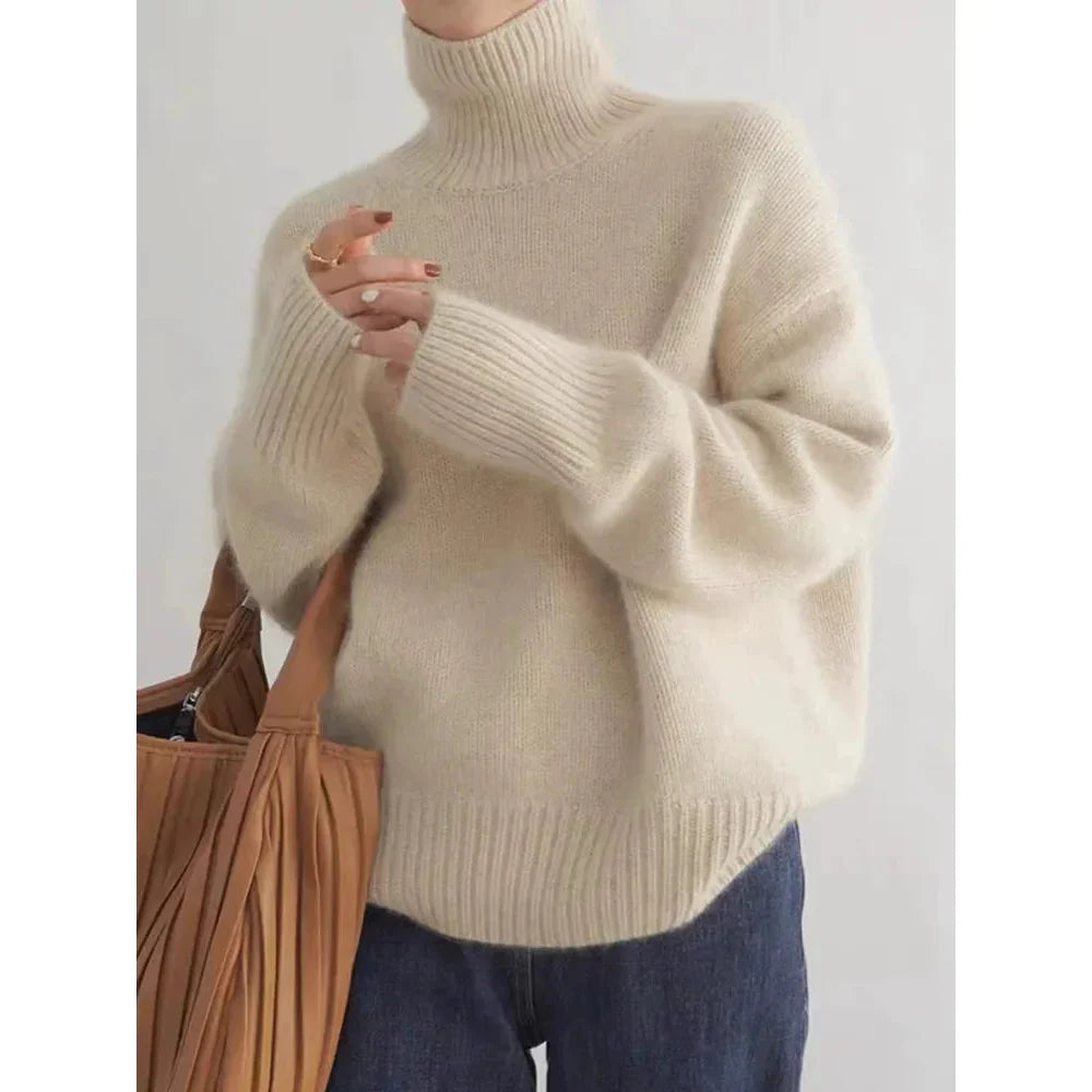 Lyna - Eleganter Rollkragenpullover