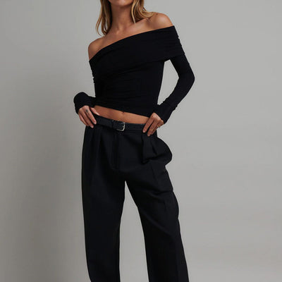 Elegantes langärmeliges Damen-Top - Hannah