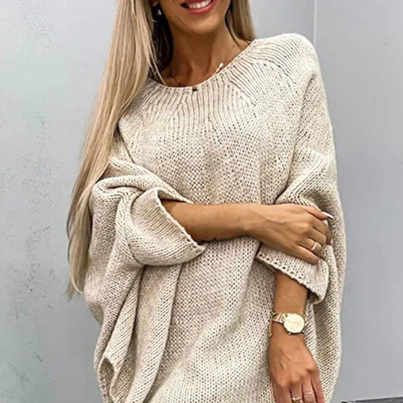 Oversize-Pullover aus Grobstrick für Damen - Freja