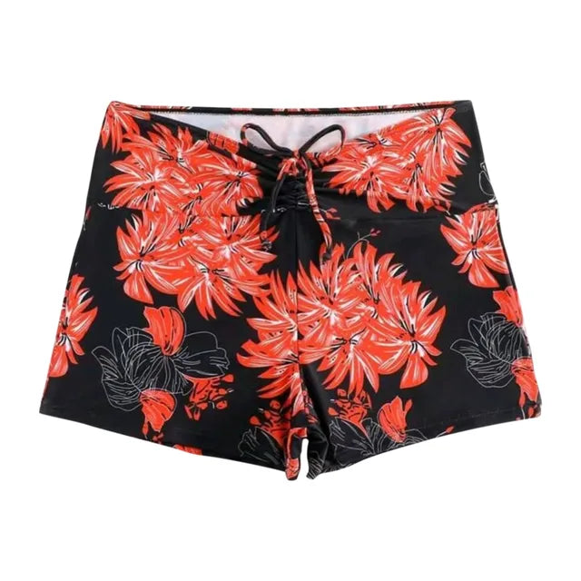 Blumena - Urlaub Short mit Blumenaufdruck