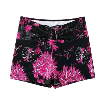 Blumena - Urlaub Short mit Blumenaufdruck