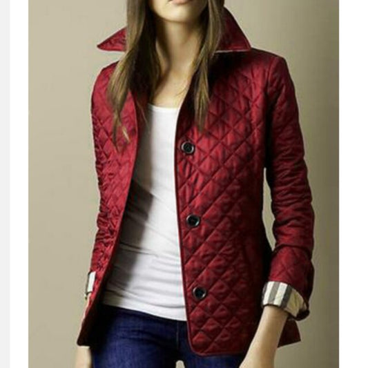 Sheryl Die Elegante schlanke Seiden-Baumwoll-Jacke