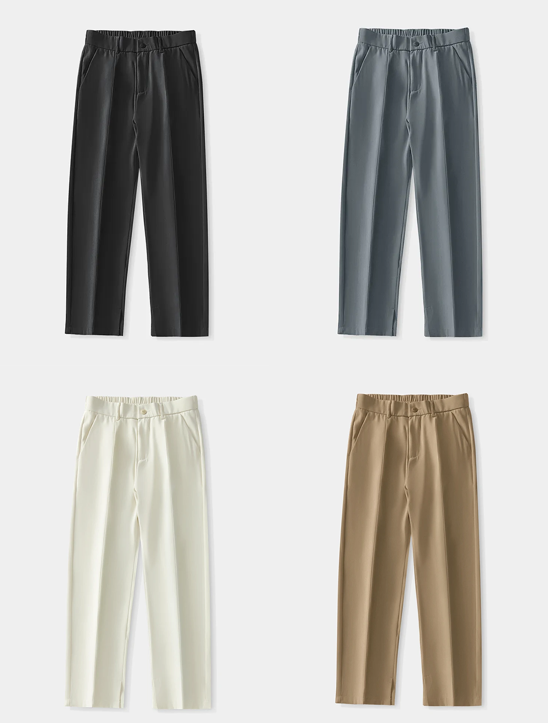 Moderne Bundfaltenhose