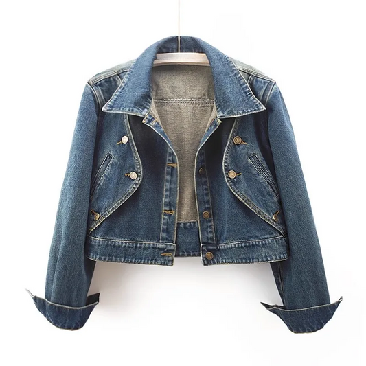 Lilian - Vintage-Denim-Jacke