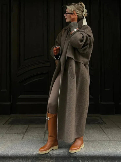 Sophia - Oversize Mantel Eleganter Trenchcoat