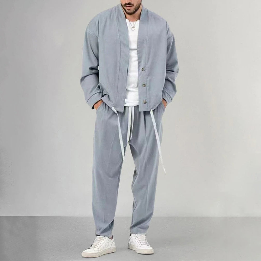 OREEZ - Strickjacke und Hose für Männer