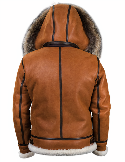 Malcolm - Leder-Winterjacke