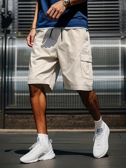 Lässige Herren Cargo-Shorts Mit Mehreren Taschen