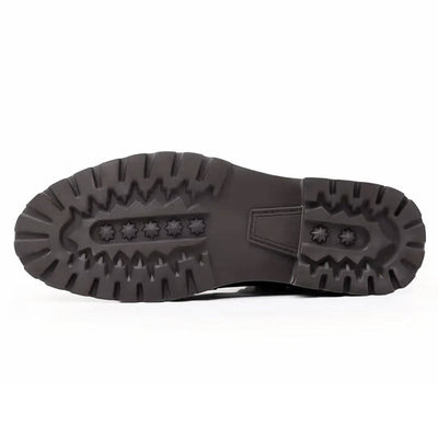 Herren Lederstiefel mit rutschfester Sohle - Jason