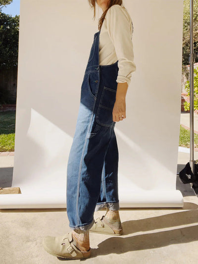 Jeans-Latzhose für Damen - Susi