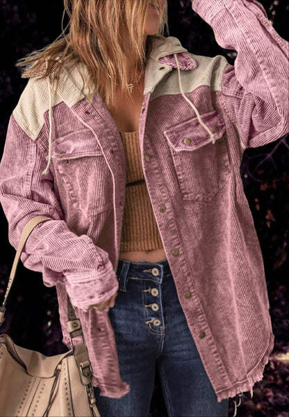 Nina - Retro-Cordjacke