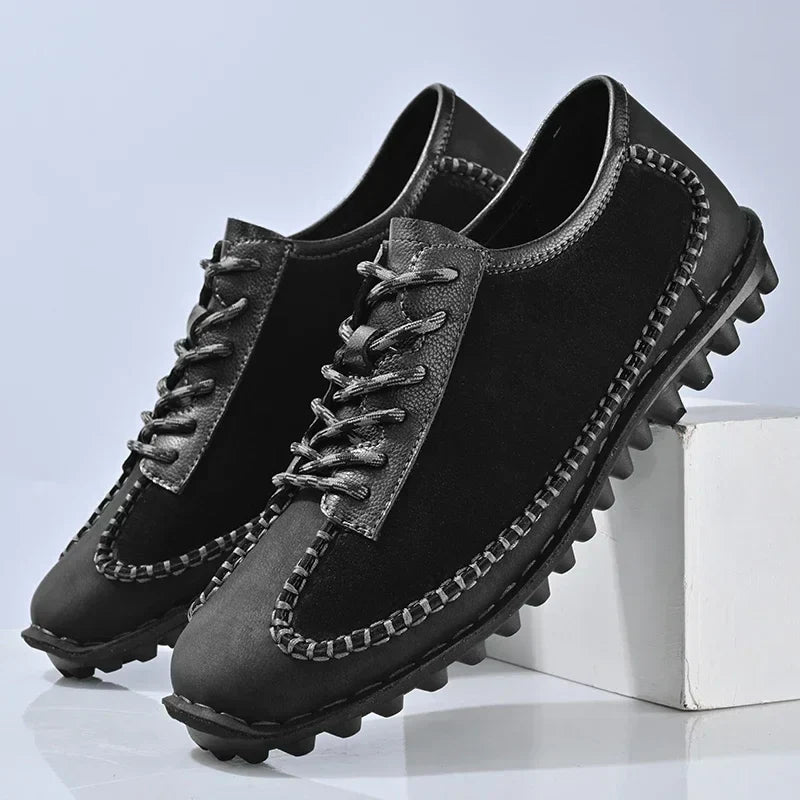 Geflickte Lederschuhe - Robert