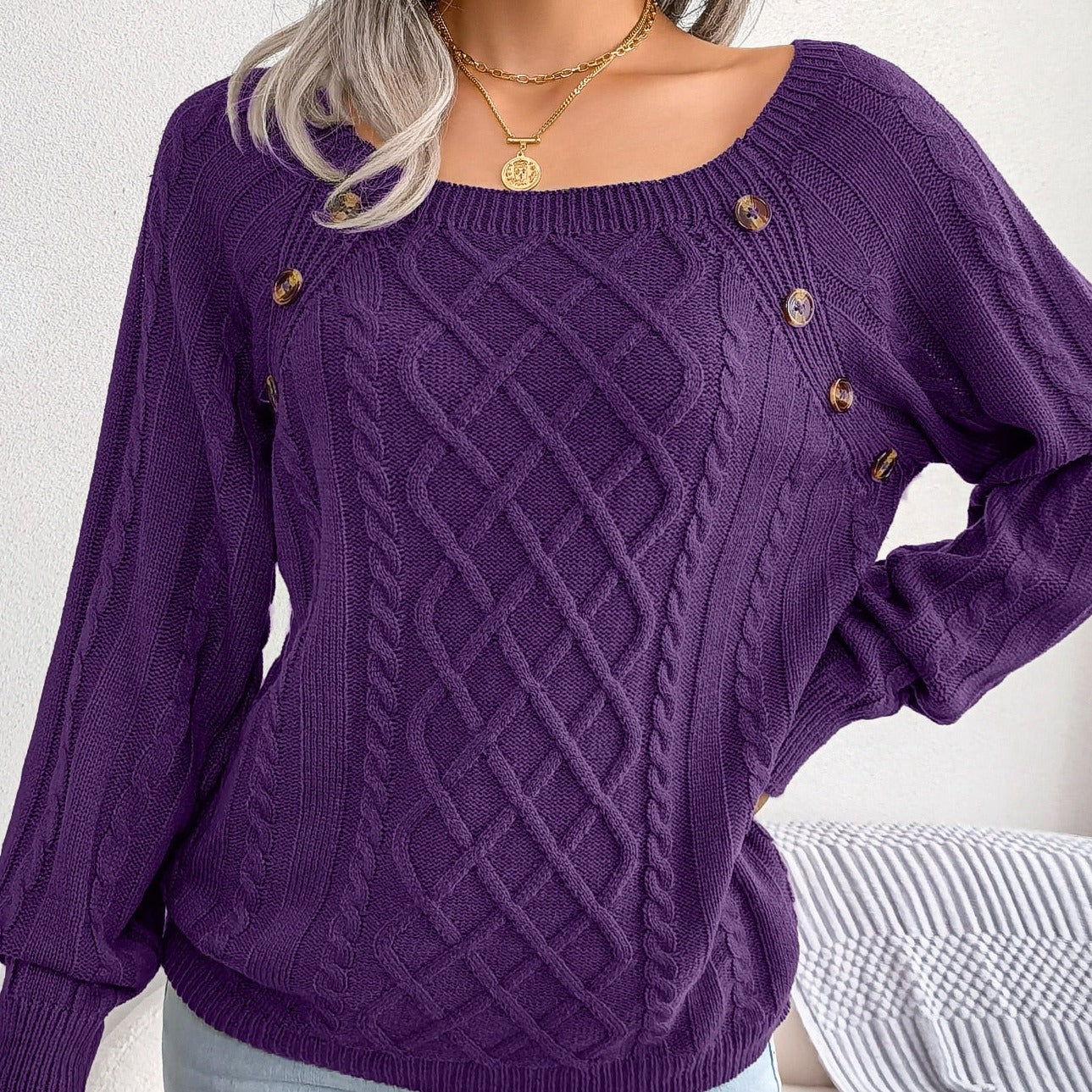 ADELINDA - Stilvoller Strickpullover für Frauen