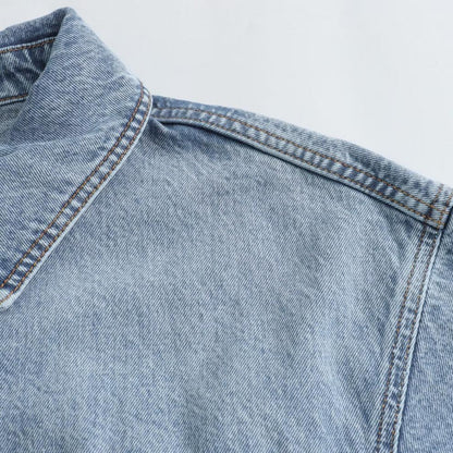 Joanne - Damen-Jacke aus Denim mit großen Taschen