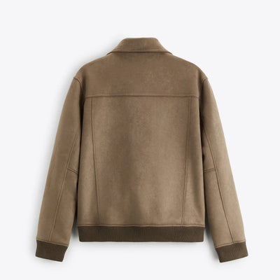 Herrenjacke in Wildlederoptik - Marceau