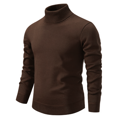 Rollkragenpullover aus weichem Strick für Männer - Idris