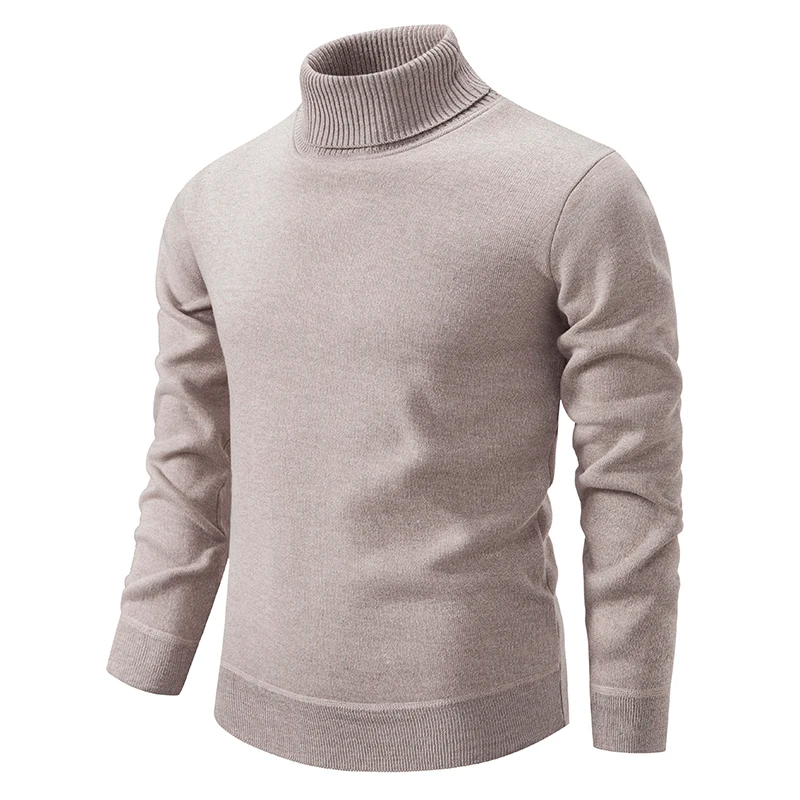 Rollkragenpullover aus weichem Strick für Männer - Idris