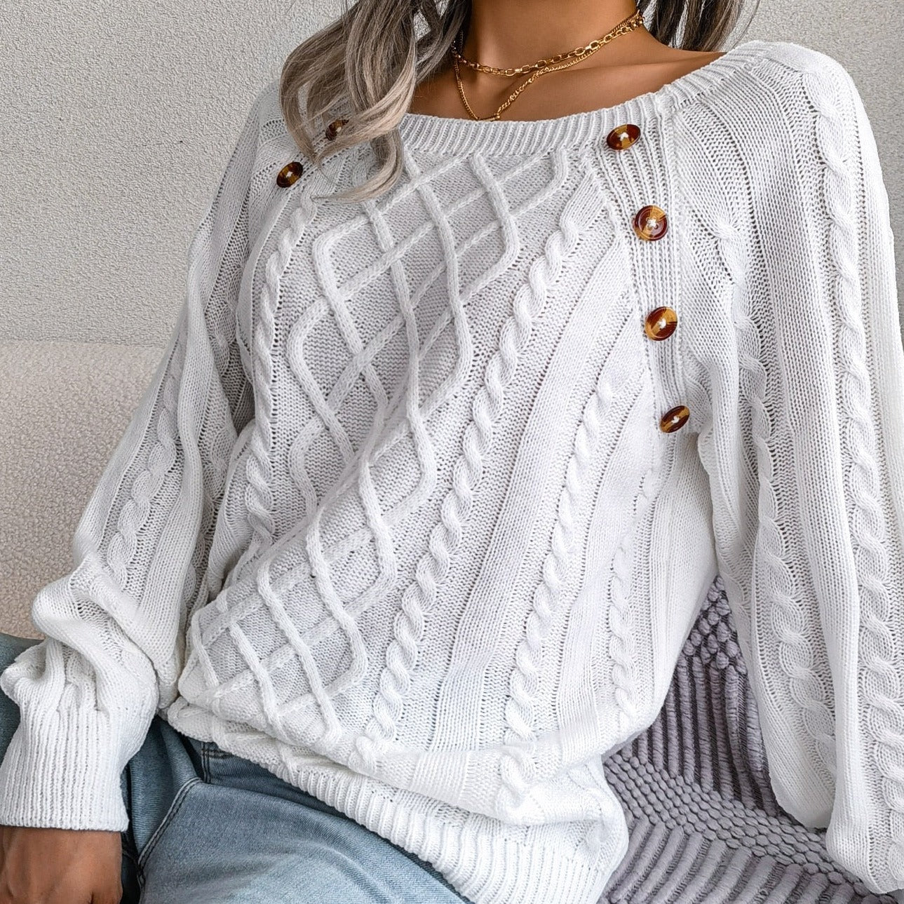 ADELINDA - Stilvoller Strickpullover für Frauen