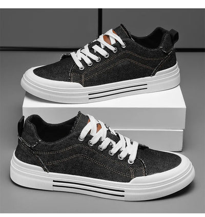 Low-Top Denim-Schuh - Delap