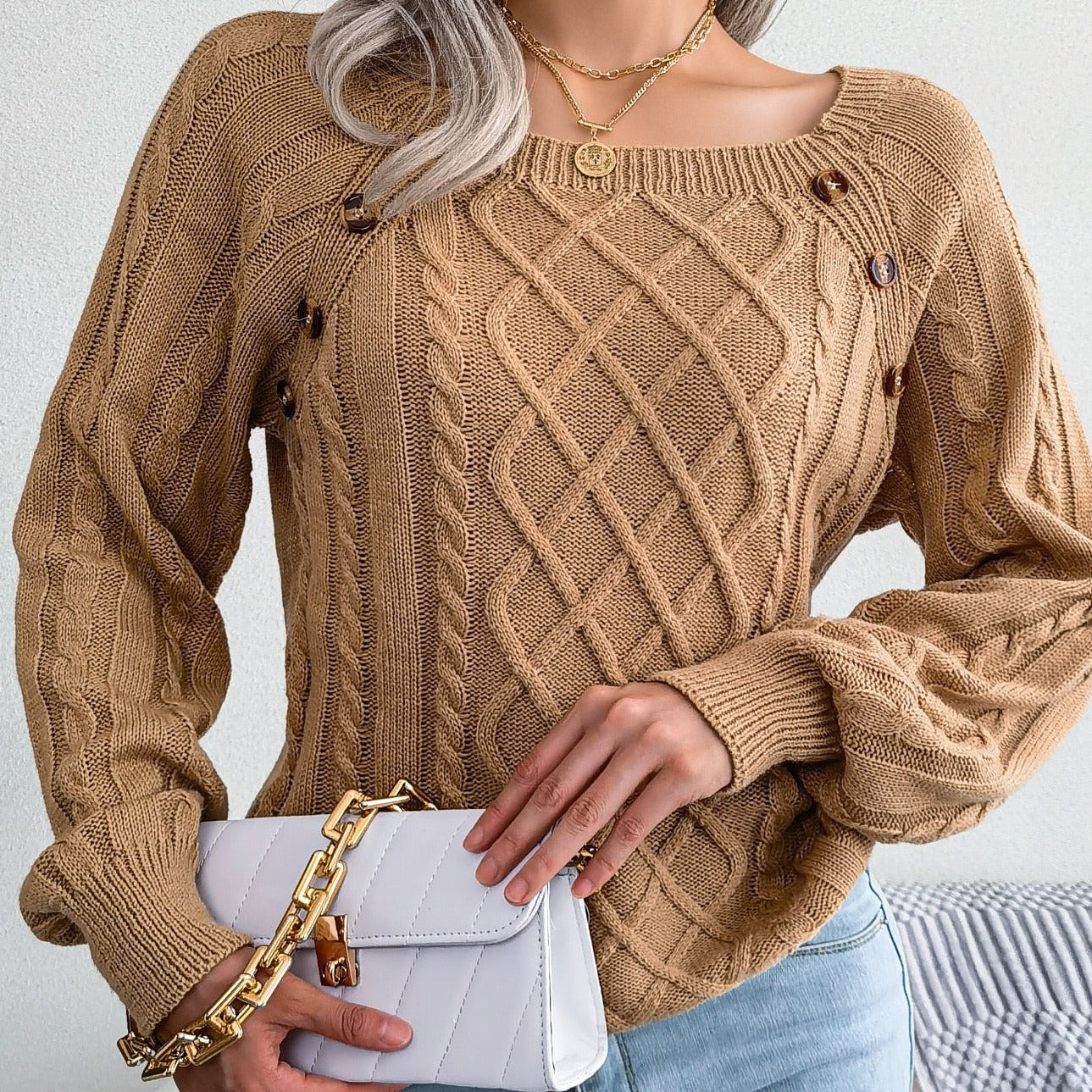 ADELINDA - Stilvoller Strickpullover für Frauen