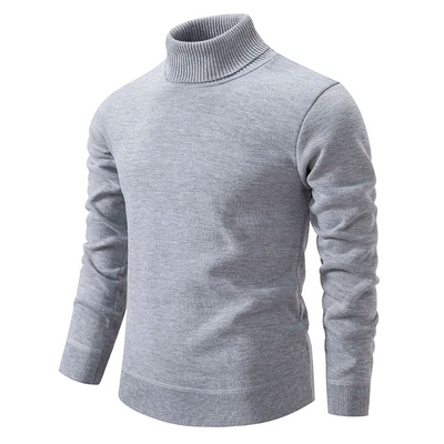 Rollkragenpullover aus weichem Strick für Männer - Idris