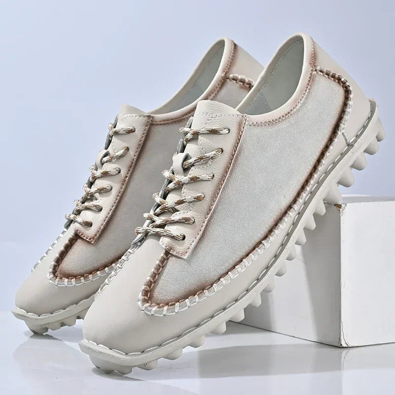 Geflickte Lederschuhe - Robert