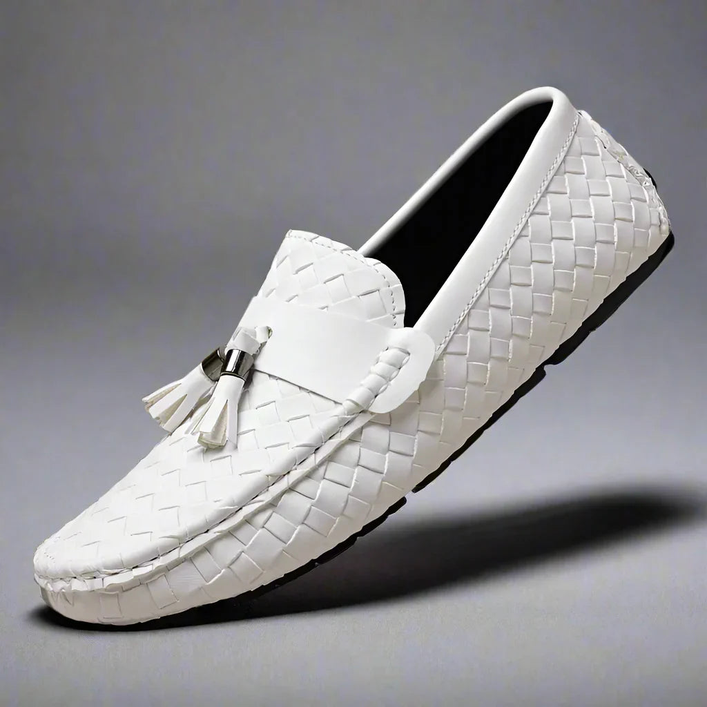 Loafer aus Leder mit Quasten - Davin