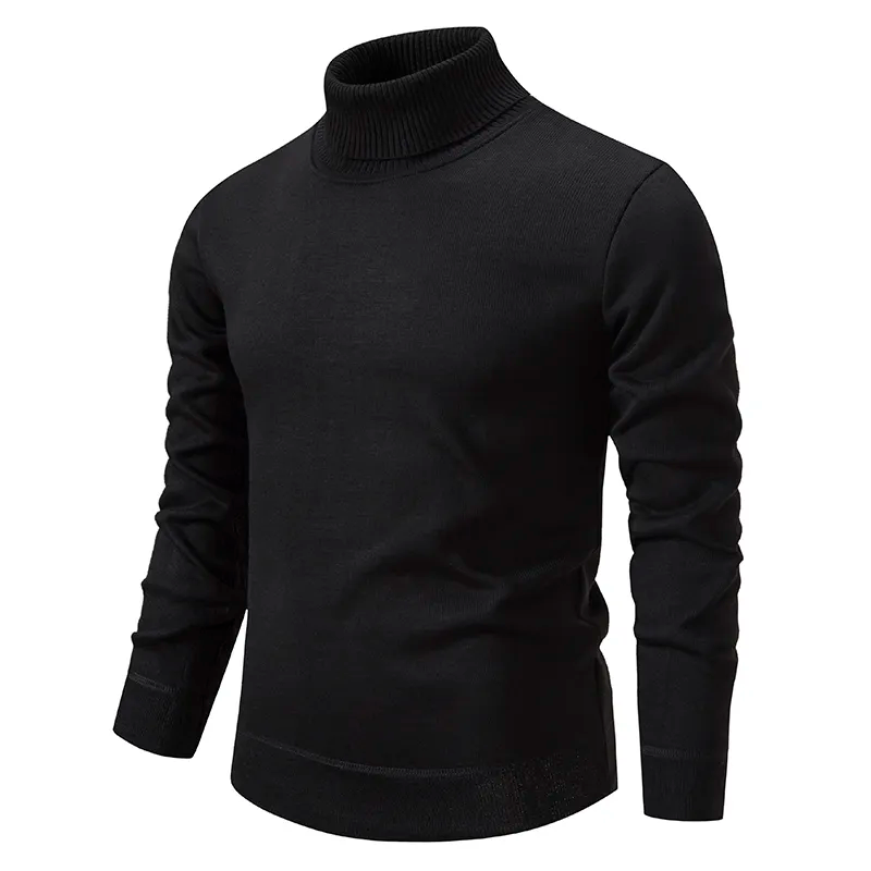 Rollkragenpullover aus weichem Strick für Männer - Idris