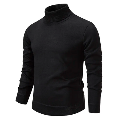 Rollkragenpullover aus weichem Strick für Männer - Idris