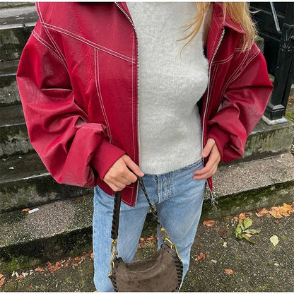 Adriane Urbane Oversized Retro Jacke