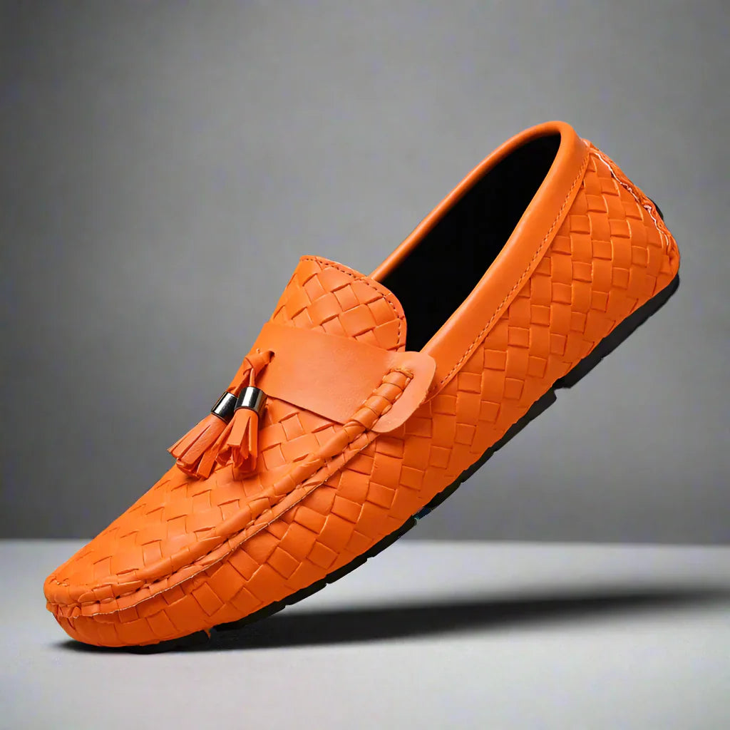 Loafer aus Leder mit Quasten - Davin