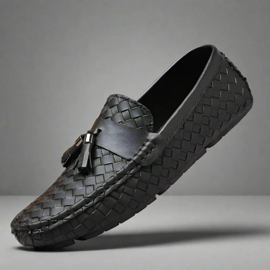 Loafer aus Leder mit Quasten - Davin