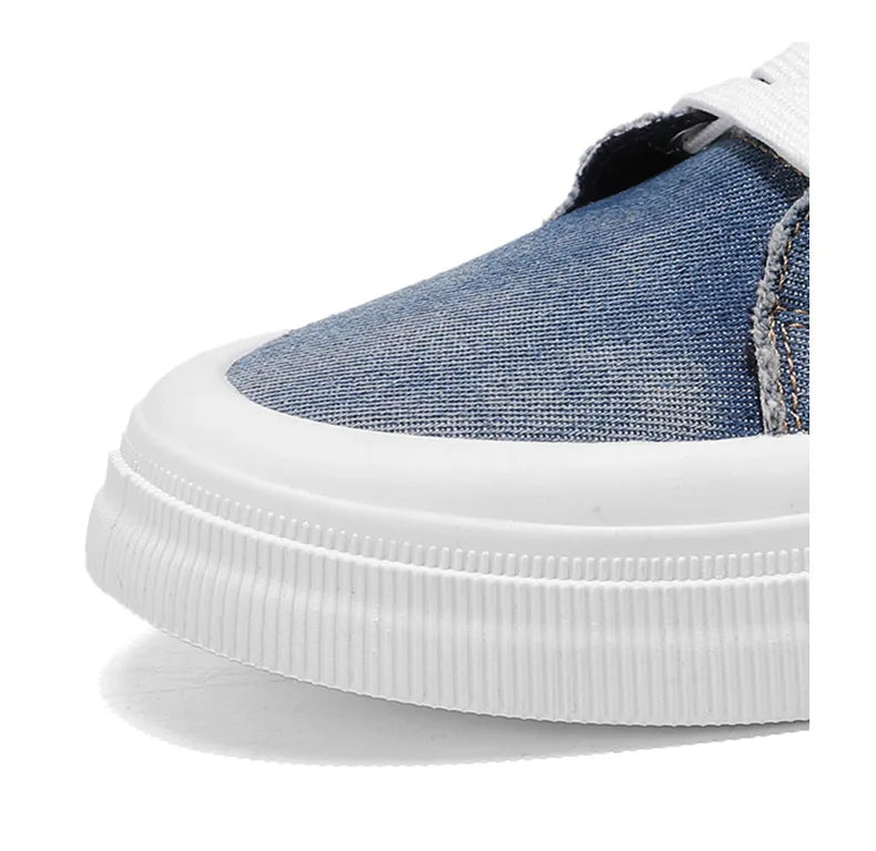 Low-Top Denim-Schuh - Delap