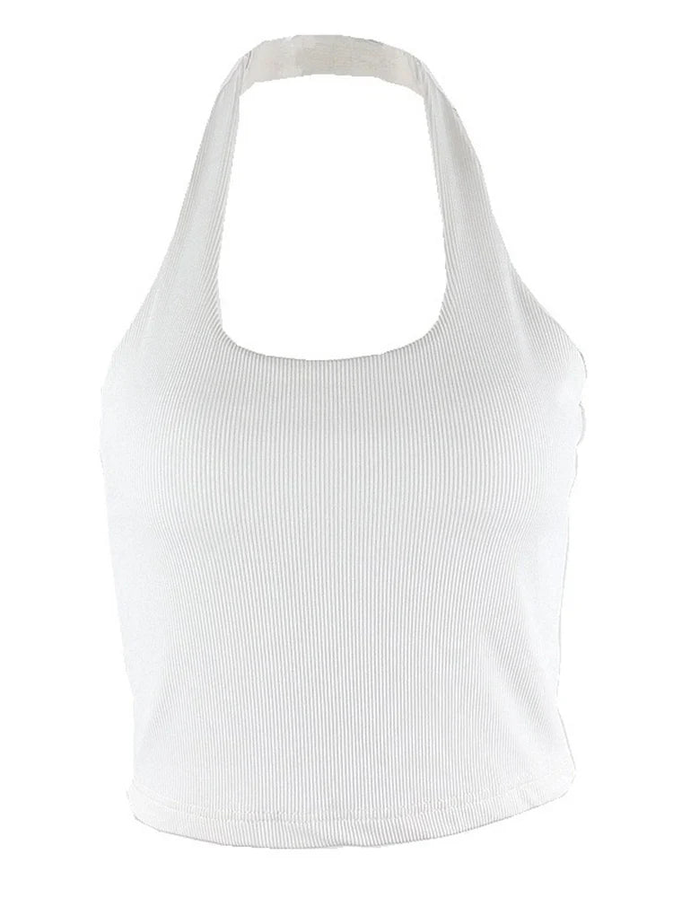 Ursula - Rückenfreie Tanktops unifarben