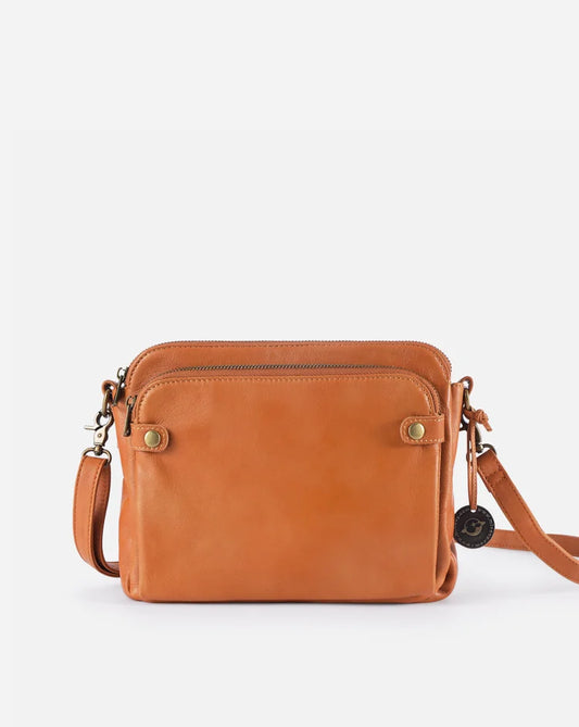 Agent Bag - Crossbody-Umhängetaschen aus Leder