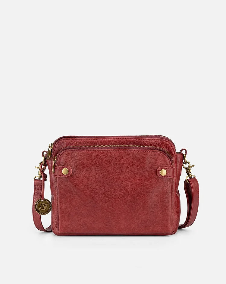 Agent Bag - Crossbody-Umhängetaschen aus Leder