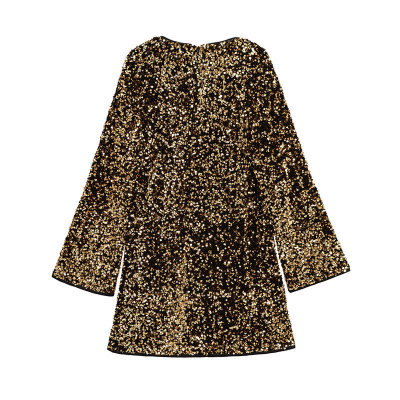 Locker geschnittenes Paillettenkleid für Frauen - Aeryn