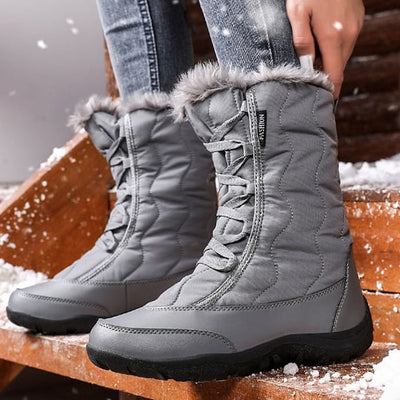 Damen-Schneestiefel mit Steppeffekt - Ylvina
