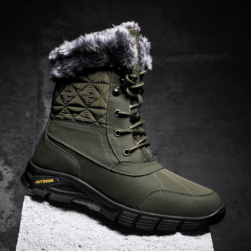 Herren-Winterstiefel mit Warmfutter - Andrik