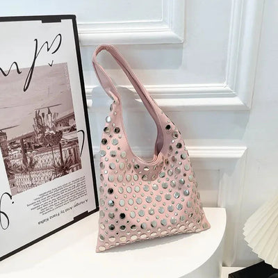 Umhängetasche mit Metalldetails - Mariela