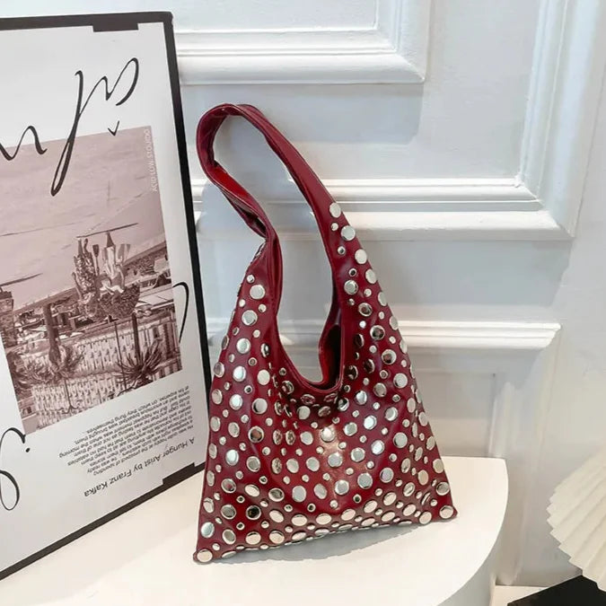 Umhängetasche mit Metalldetails - Mariela