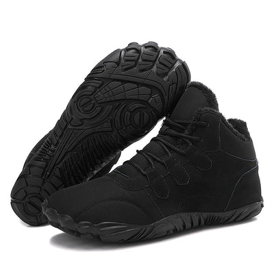 Barfuss für Männer im Winterstil mit flauschiger Innenseite - Draevin