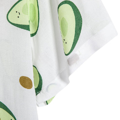 Stylisches Herren Urlaubs-Hemd mit Avocado Print