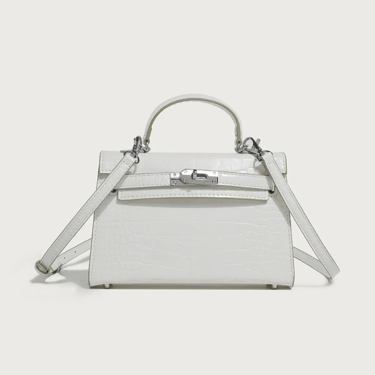 Elegante Umhängetasche aus veganem Leder - Elina