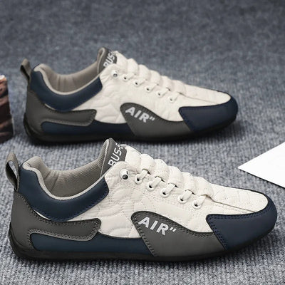 Herren-Turnschuhe mit kontrastierenden Details und flexibler Sohle - Bastien