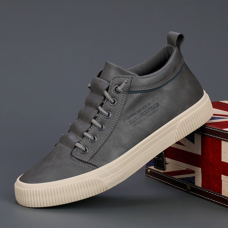 Elegante Herren-Turnschuhe mit Schnürsenkeln - Augusto