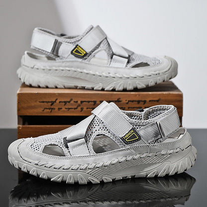 Herren-Sandalen mit atmungsaktivem Mesh-Sport-Stil - Martín