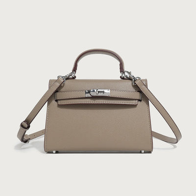 Elegante Umhängetasche aus veganem Leder - Elina